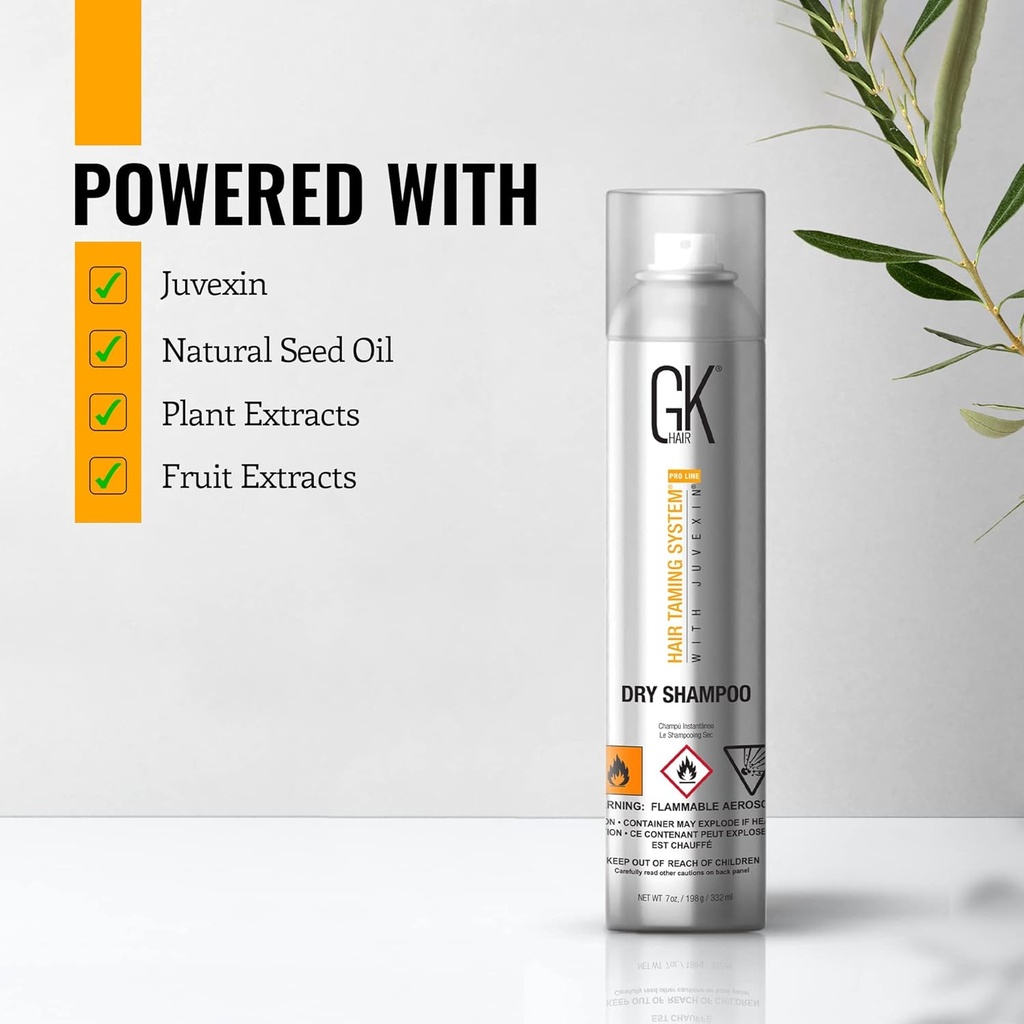 GK Hair Dry Shampoo Spray - 332ml