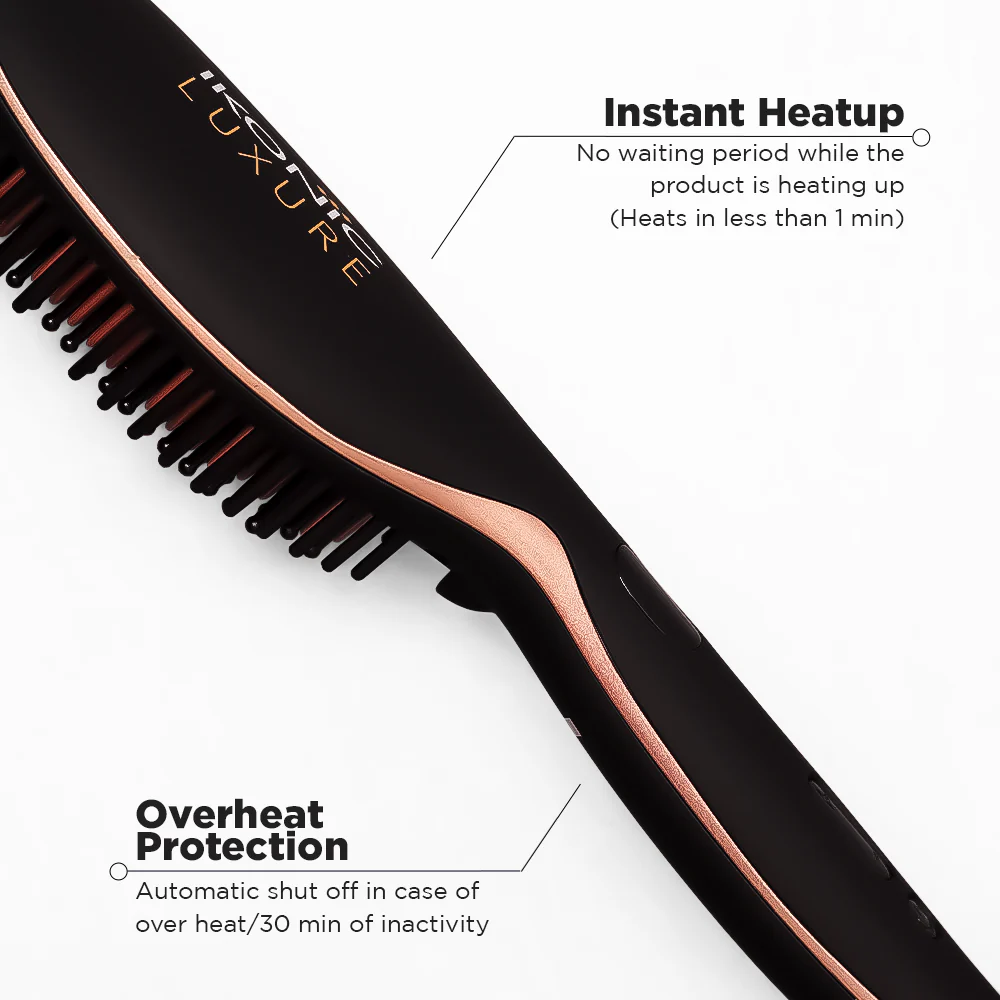 Ikonic Professional Hair Straightener Hot Brush