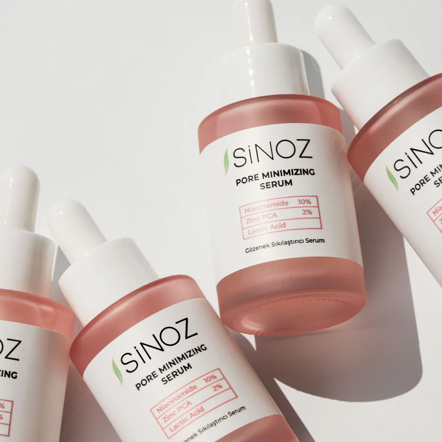 SiNOZ Pore Minimizing Serum 30 ml | with Niacinamide 10% Zinc PCA 2% and Lactic Acid