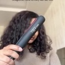 IKONIC S3+ Hair Straightener with Tourmaline Ceramic plates and Negative Ions Technology (Black & Red) 35 W