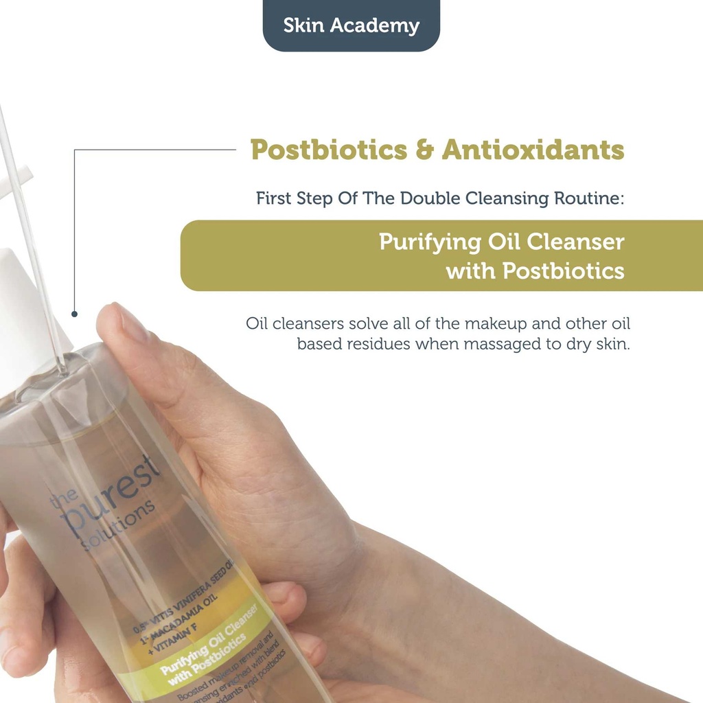 The Purest Solutions Postbiotic Oil Cleanser