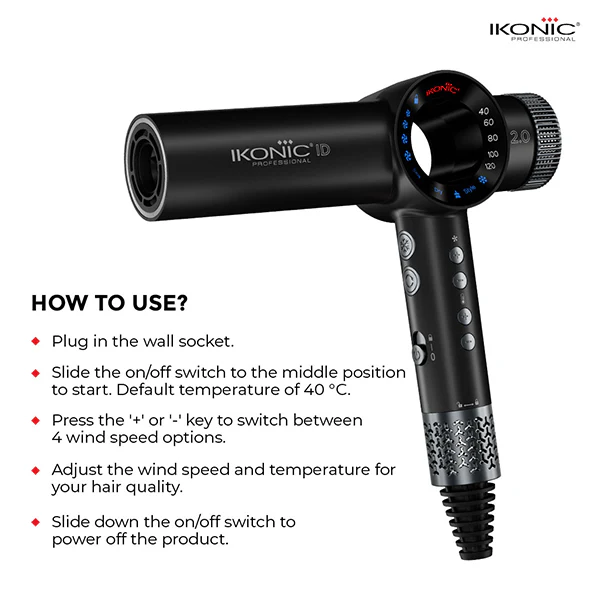 Ikonic ID Hair Dryer 2.0