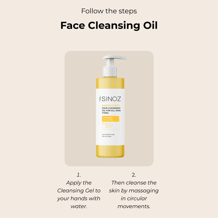 Sinoz Perfect Purity Face Cleansing Oil 400ml