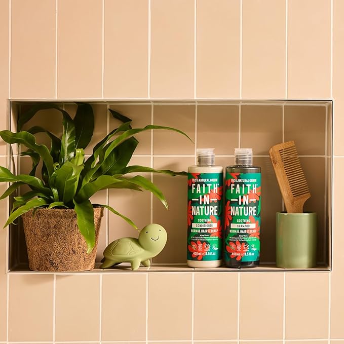 Faith in Nature Aloe Vera Conditioner 400 ml | For Normal to Dry Hair
