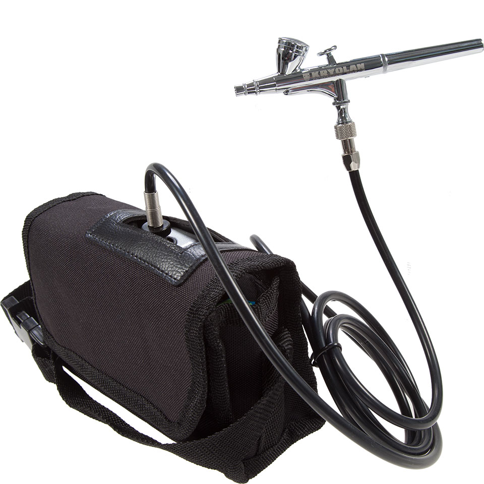 Kryolan Nebula Airbrush System Compressor Set 