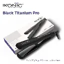 Ikonic Hair Straightener - Black Titanium Pro