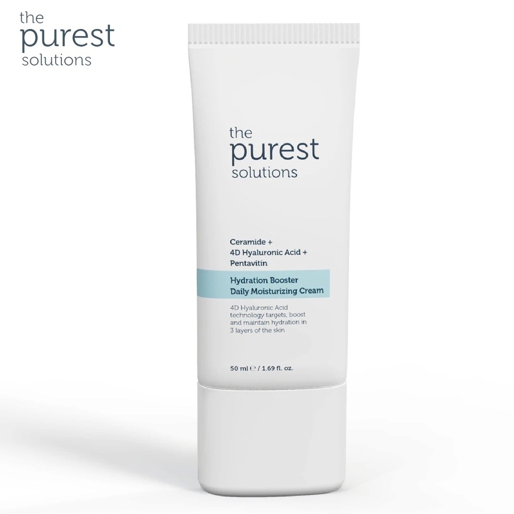 The Purest Solutions Hydration Booster Daily Moisturizing Cream Ceramide + 4D Hyaluronic Acid + Pentavitin - 50ml