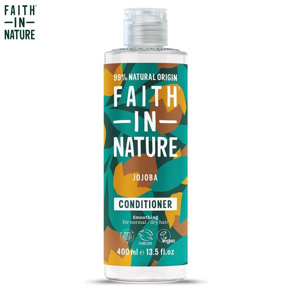 Faith in Nature Jojoba Conditioner 400 ml | For Normal to Dry Hair