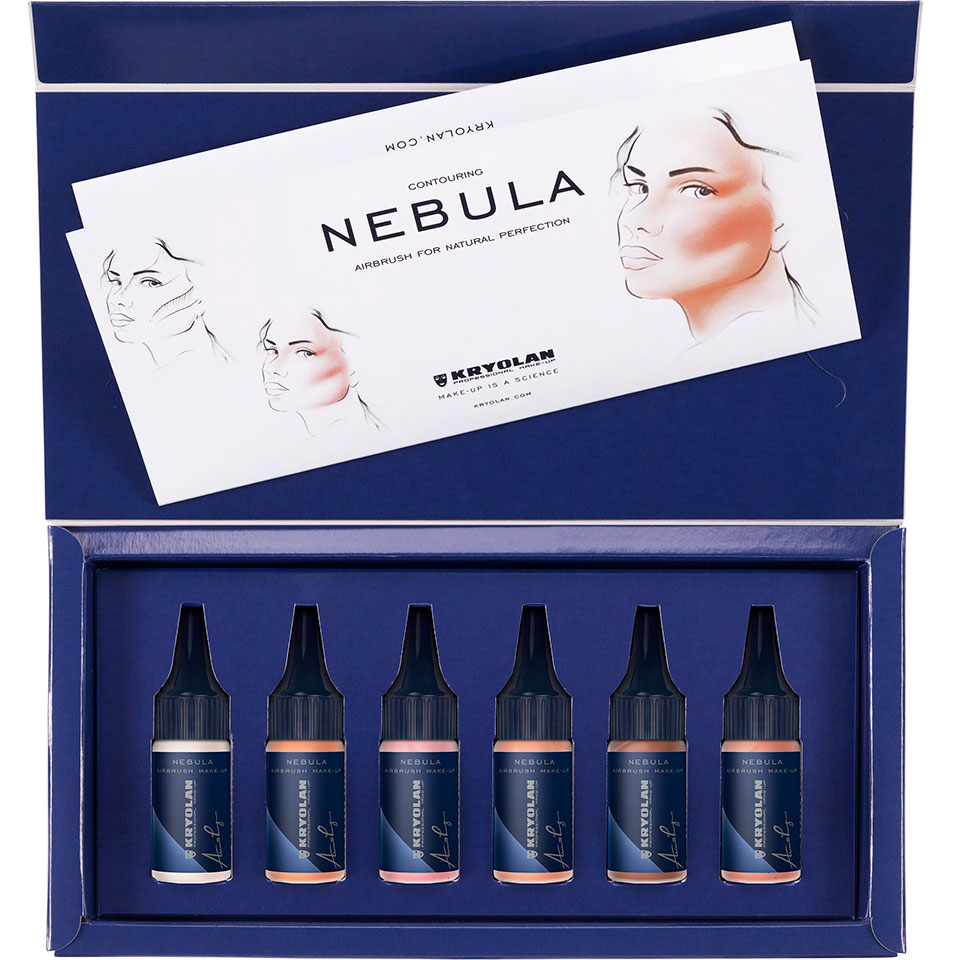 Kryolan Nebula Contour Set 6 Colors